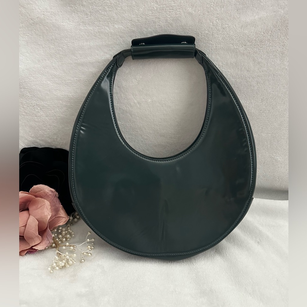 STAUD Moon Tote Bag in Pine - Picture 3 of 14